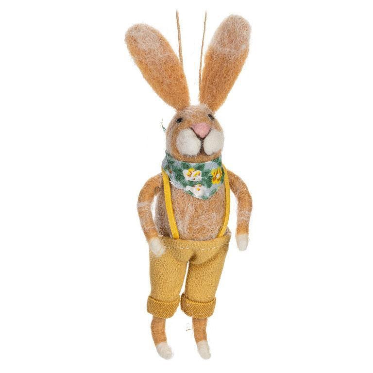 Rabbit in Overalls: Yellow