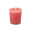 Pink Beeswax Votive Candle