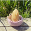 Beeswax Lavender Egg Candle