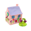 Handcrafted Pink Felt Fairy House