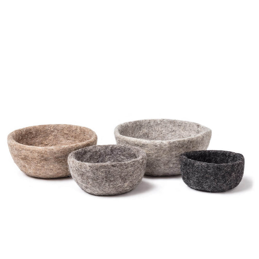 Nesting Bowls: Taupe
